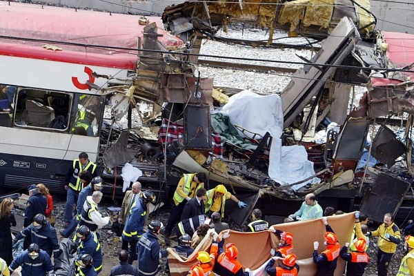 2004 г. Взрыв на железнодорожном вокзале Мадрида